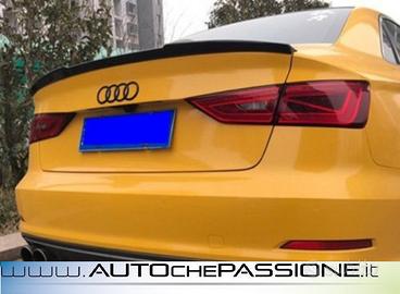 Spoiler/alettone per Audi A3 8V sedan 2013>2020