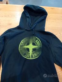 felpa Stone Island nera taglia M