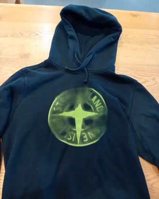 felpa Stone Island nera taglia M