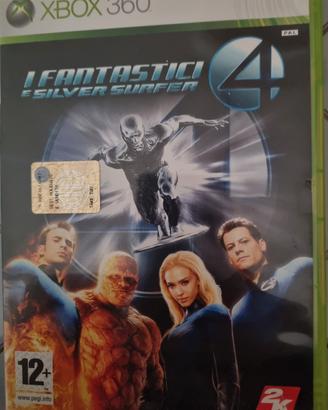 x-box i fantastici 4 e silver surfer