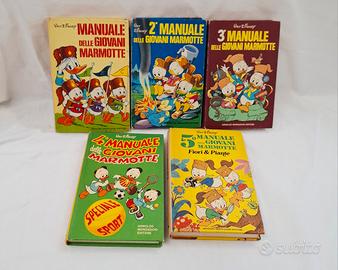 Set 5 volumi "Manuale delle giovani marmotte"