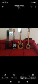 bassi elettrici Fender Precision, MusicmanStingray