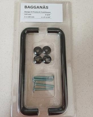 Maniglie IKEA Bagganas nere 143mm – Nuove