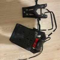 Porta targa + FRECCE   Completo YAMAHA T-MAX