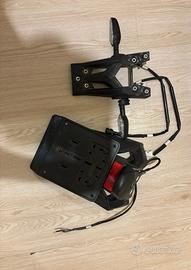 Porta targa + FRECCE   Completo YAMAHA T-MAX