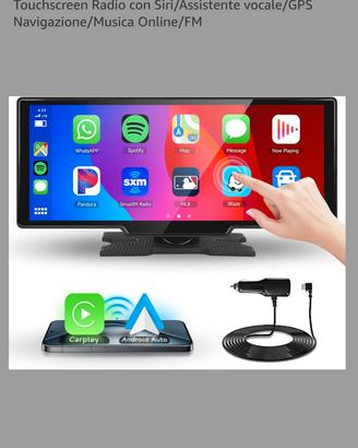Podofo 10.26" (CarPlay & Android Auto Wireless) 