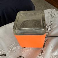 Lampada anni '70 Lamperti Robbiate arancione