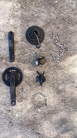 kit conversione a doppia Shimano 