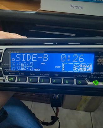 autoradio a cassette kenwood 