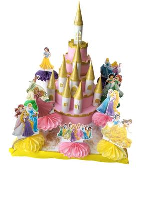 torta finta bimba principesse