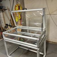 Serra semenzaio in alluminio