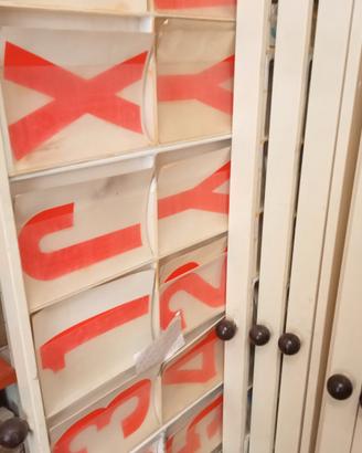 Adesivi numeri e lettere