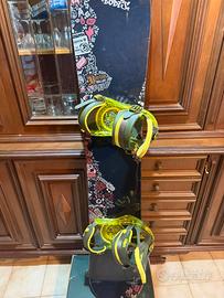 Tavola e attacchi burton +scarponi nitro