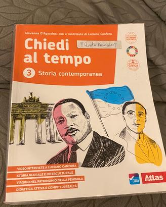 Libro Storia Chiedi al tempo 3 - Atlas