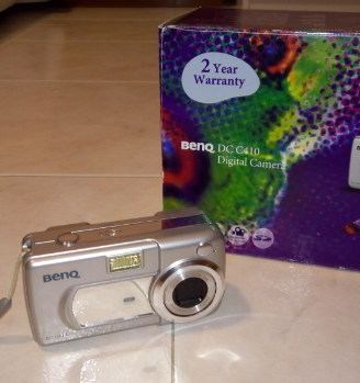 Macchina fotografica benq DC C410