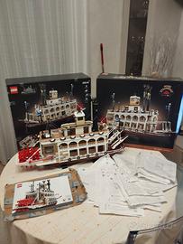 Lego ideas  21356  battello a vapore fluviale