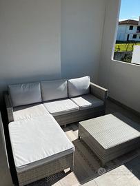 Set/divanetto da esterno