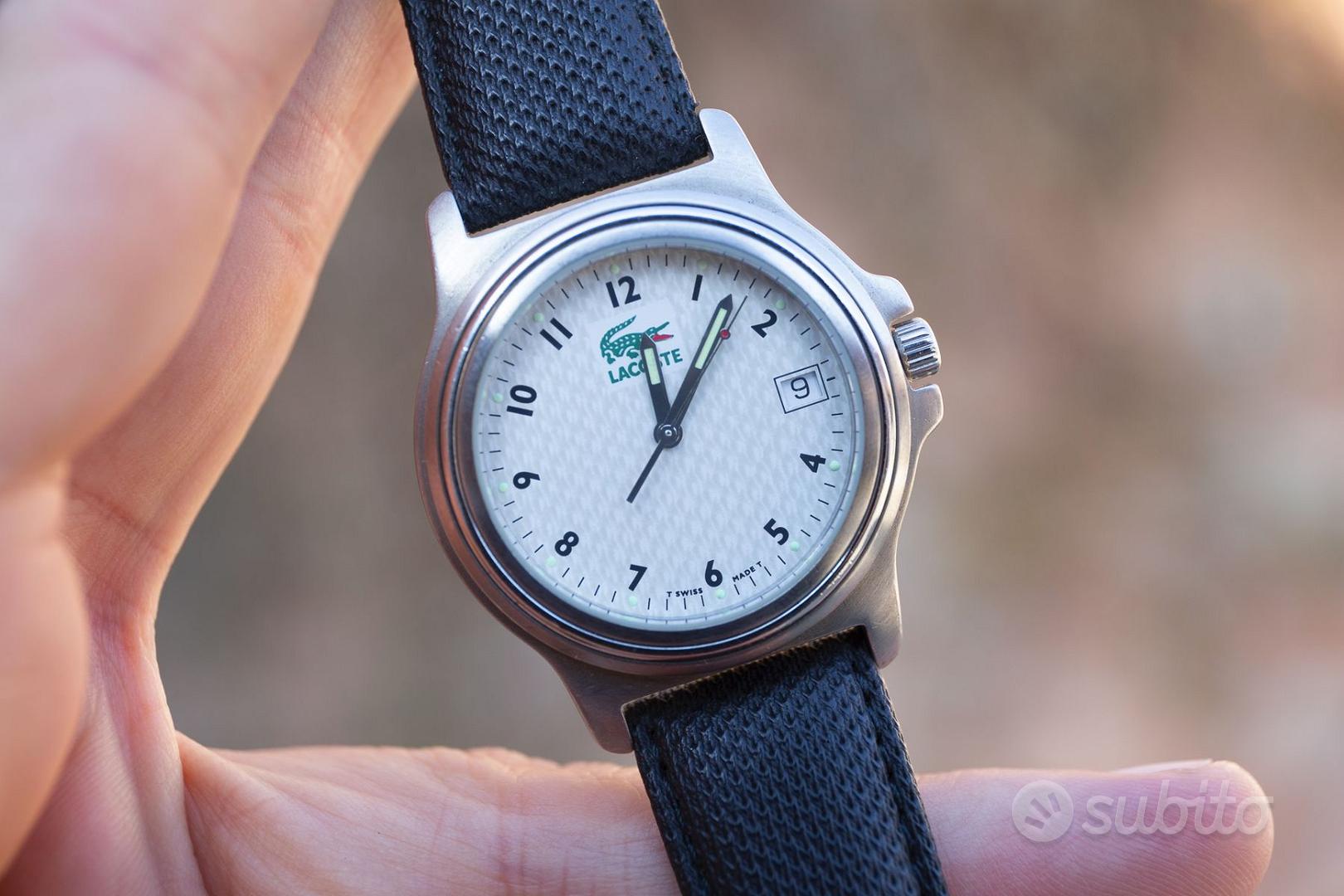 OROLOGIO Lacoste Uomo Modello 3000 G NUOVO Abbigliamento e