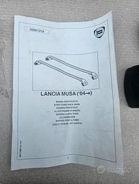 Barre portatutto Lancia Musa