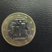 Moneta 1 euro Lituania (Letovia) anno 2015 - SPL