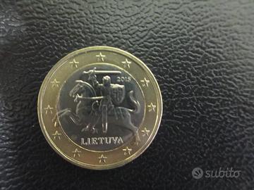 Moneta 1 euro Lituania (Letovia) anno 2015 - SPL