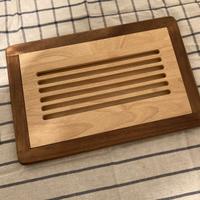 Tagliere per Pane In Legno con Griglia 
