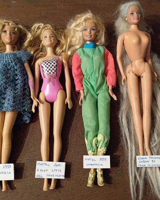 collezione di bambole Barbie Tania Disney Furga