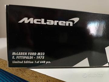 MINICHAMPS MCLAREN FITTIPALDI 1/18