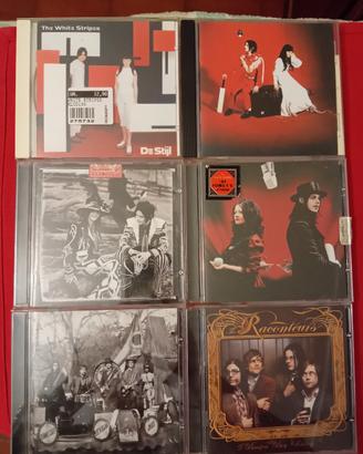 6 cd : The White Stripes + The Raconteurs