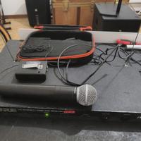 Radiomicrofono  SHURE SM58 a gelato + archetto