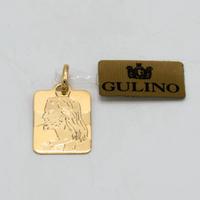 Ciondolo in oro giallo 18 kt Cristo E.17