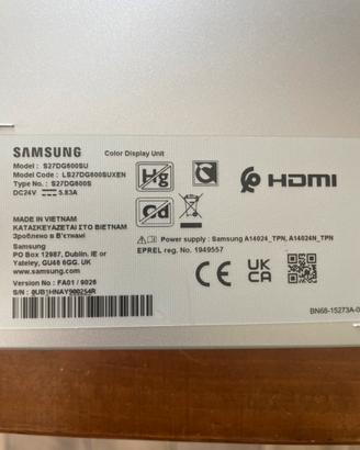 Monitor Samsung OdysseyG6 24’’