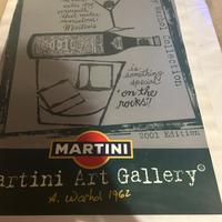 Manifesto originale martini andy warhol