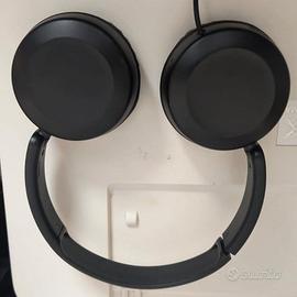 JVC cuffie con microfono e cavo - Padiglione nero