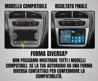 Seat Leon KIT COMPLETO Autoradio android stereo