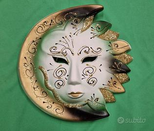 Maschera veneziana in ceramica