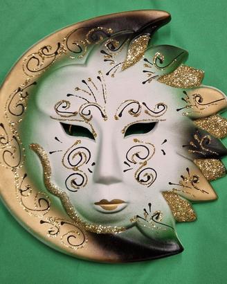 Maschera veneziana in ceramica
