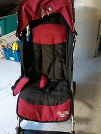 passeggino mondo tuo (chicco) rosso e nero