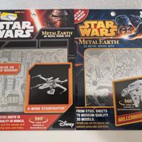 Modellini Star Wars Millennium Falcon e X-Wing