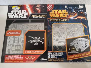 Modellini Star Wars Millennium Falcon e X-Wing