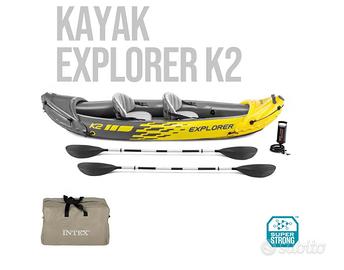 Canoa gonfiabile Kayak explorer k2 per 2 persone