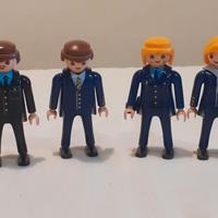 Playmobil personale di bordo aereo poliziotto