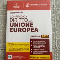 Compendio di diritto dell’Unione Europea 2025