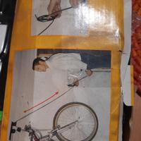 portabici con carrucola nuovo