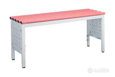 Panchina spogliatoio larghezza 100x35x45 cm  NUOVA