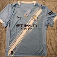 Kit completo originale manchester city