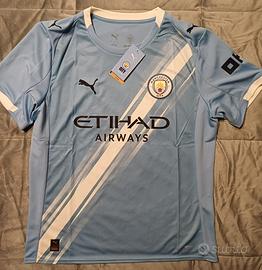 Kit completo originale manchester city