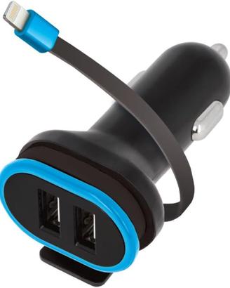 Caricabatterie da Auto per iphone, Samsung e altri