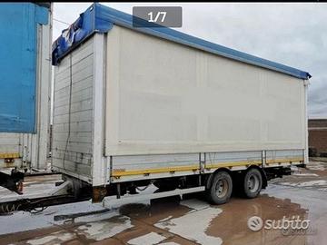 Biga Pezzaioli 2 assi centina con sponde + pedana