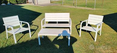 Set sedie e tavolo giardino